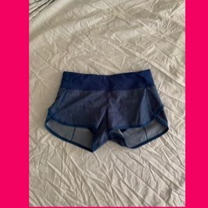 2.5” Patterned Lululemon Speed-Ups Shorts